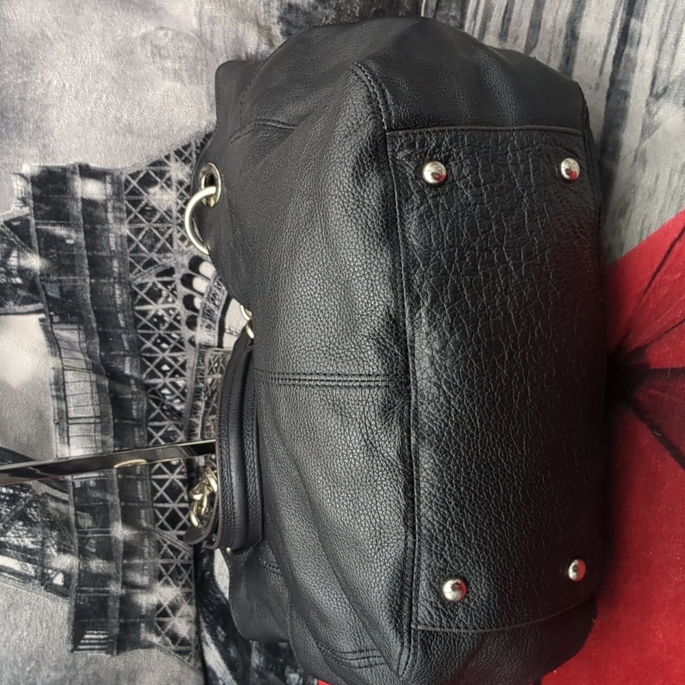 Grace Adele Black Leather Bag - image 7